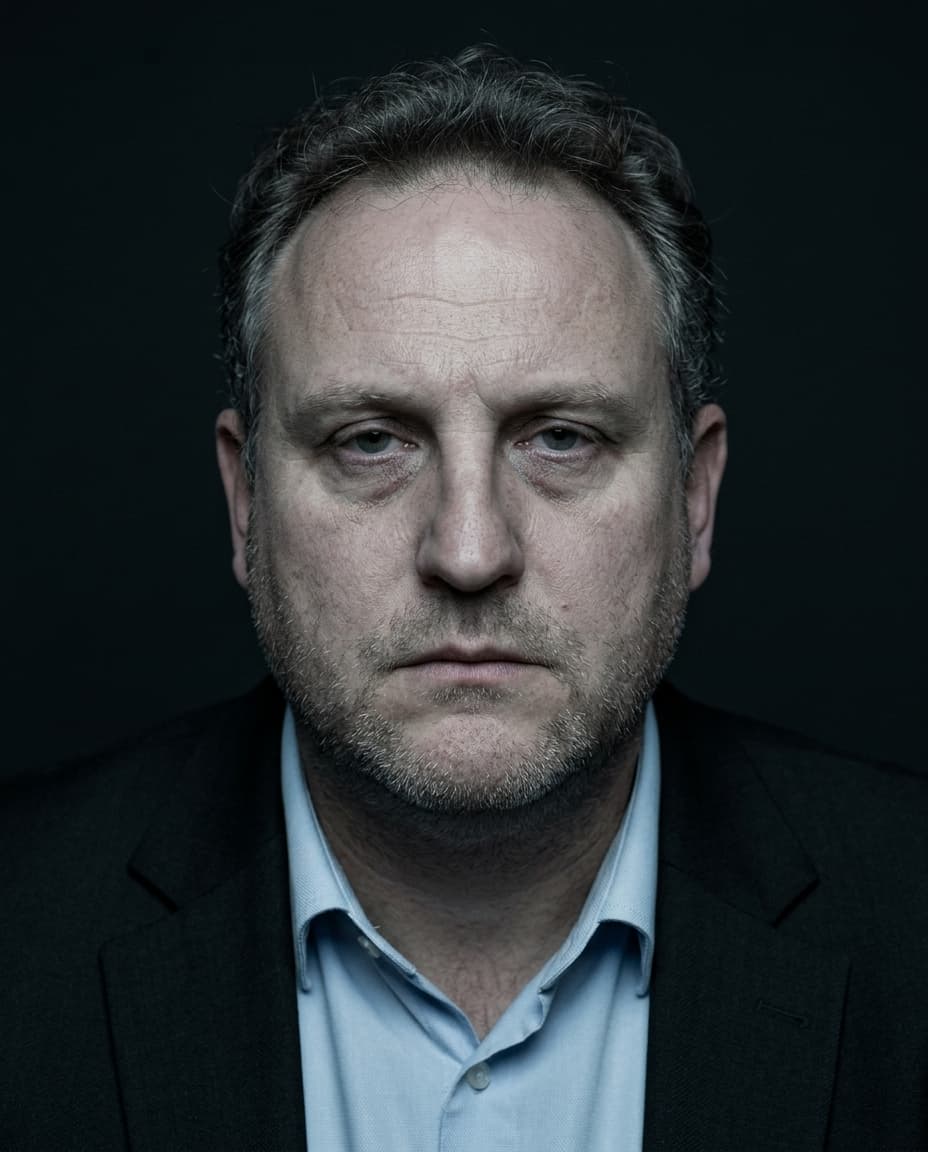 Matthias vorher: total ausgelaugt, im Burn-out